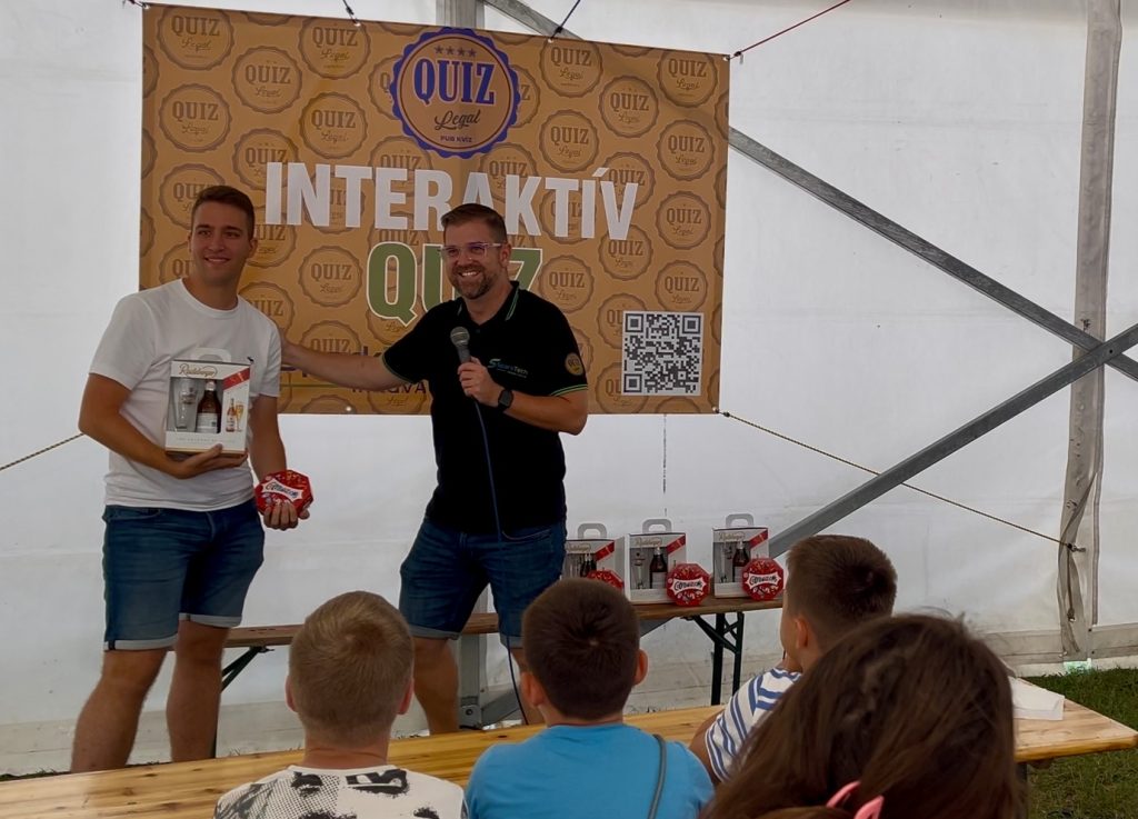 QuizLegal interaktív pub kvíz (kocsmavíz) céges rendezvényekre, csapatépítőkre, fesztiválokra, esküvőre, születésnapra